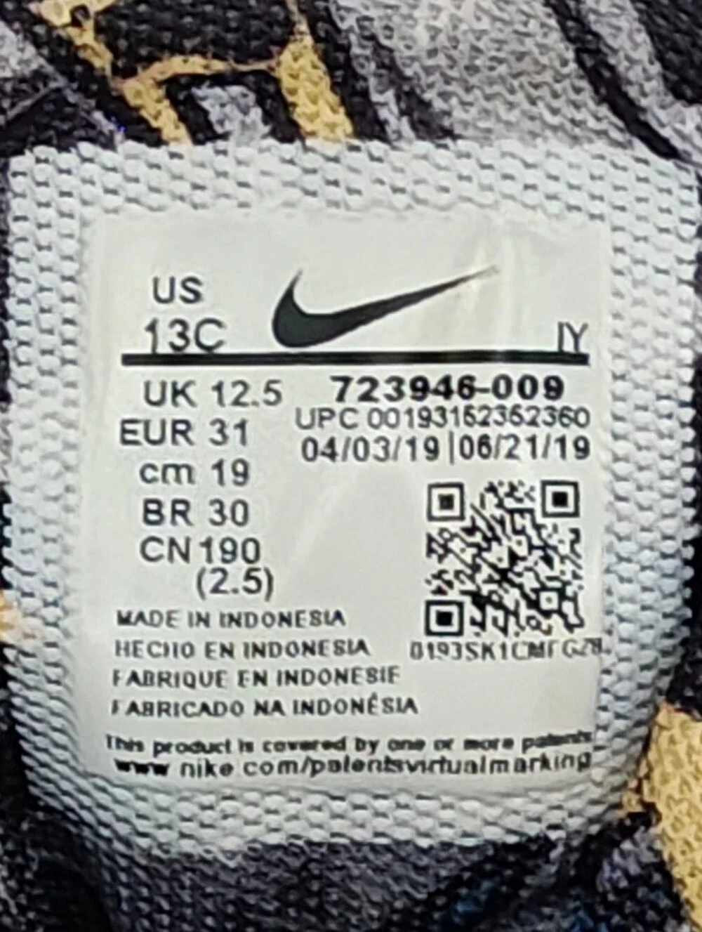 Nike Air Foamposite One 'Graffiti' (PS) Size 13C